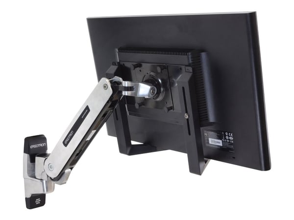 Ergotron - Monteringskomponent (håndtak, kontaktplate) - for LCD-skjerm - svart - skjermstørrelse: inntil 32" - for P/N: 45-353-026, 45-475-216, 45...