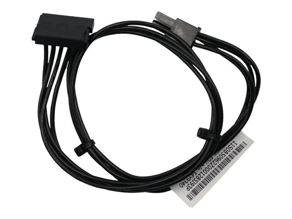 Lenovo - Strømadapter - SATA-strøm (hunn) til 4-pin ATX12V (hann) - 40 cm - FRU - for ThinkCentre M78; M82; M92; M92p; ThinkStation P320