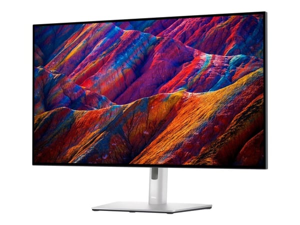 Dell UltraSharp U3223QE - LED-skärm - 31.5" - 3840 x 2160 4K @ 60 Hz - IPS - 400 cd/m² - 2000:1 - 5 ms - HDMI, DisplayPort, USB-C - svart - med 3 y...