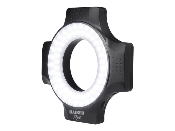Kaiser R60 Ring Light - Lys på kamera - 1 hoder x 60 lampe - LED - DC