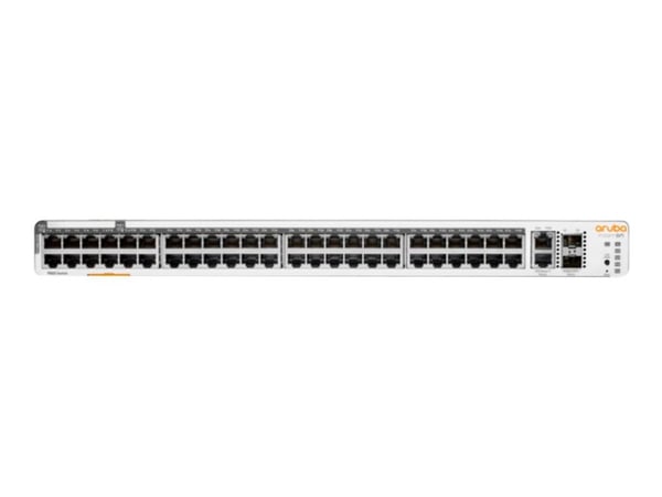 HPE Networking Instant On 1960 48G 40p Class4 8p Class6 PoE 2XGT 2SFP+ 600W Switch - Switch - Styrt - 48 x 10/100/1000 + 2 x 10 Gigabit SFP+ + 2 x ...