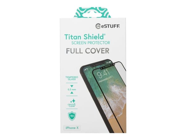 eSTUFF ES501510, Apple, iPhone X/Xs, iPhone 11 Pro, Naarmuuntumisenkestävä, 1 kpl