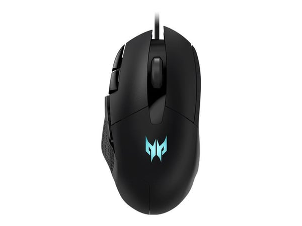 Acer Predator Cestus 315 (PMW010) - Mus - ergonomisk - 8 knapper - kablet - USB - svart - løsvekt - for Predator Helios 300; Predator Triton 300; 500
