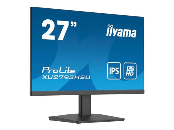iiyama ProLite XU2793HSU-B4 - LED-skärm - 27" - 1920 x 1080 Full HD (1080p) @ 75 Hz - IPS - 300 cd/m² - 1000:1 - 4 ms - HDMI, VGA, DisplayPort - hö...