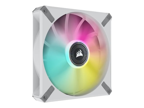 CORSAIR iCUE ML140 RGB ELITE - Lådfläkt - 140 mm - vit (paket om 2)