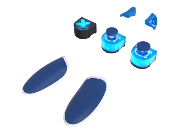 Thrustmaster ESWAP X LED Blue Crystal Pack - Tilbehørssett for spillkontroll - blå - for ThrustMaster eSwap X Pro Controller