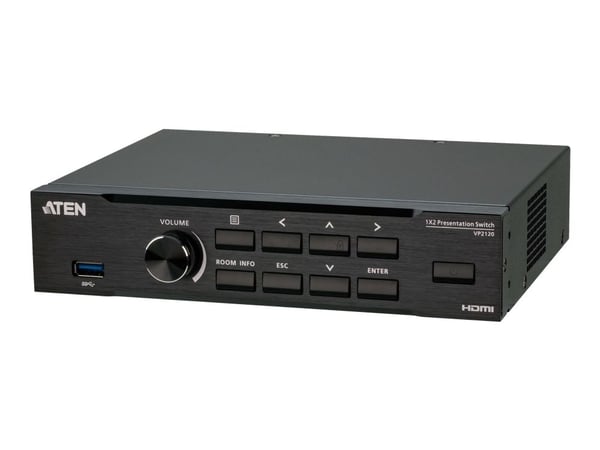 ATEN VP2120 - Svitsjer / kvadruppel flerviser / lyd-DSP