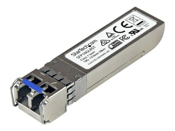 Startech Cisco SFP-10G-LR Compatible SFP+ Module, 10GBASE-LR, 10GbE SMF Optic Transceiver, 10GE Gigabit Ethernet SFP+, LC Connector, 10km, 1310nm, ...