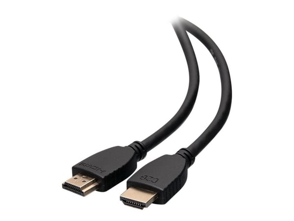 C2G 10t 4K HDMI Cable with Ethernet - High Speed - UltraHD Cable - M/M - HDMI-kabel med Ethernet - HDMI hane till HDMI hane - 3.05 m - skärmad - svart C2G 10t 4K HDMI Cable with Ethernet - High Speed - UltraHD Cable - M/M - HDMI-kabel med Ethernet - HDMI hane till HDMI hane - 3.05 m - skärmad - svart