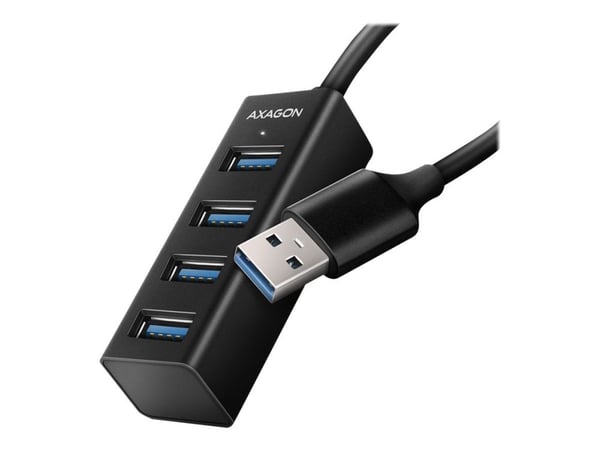 AXAGON HUE-M1A - Hub - 4 x USB 3.2 Gen 1 - stasjonær