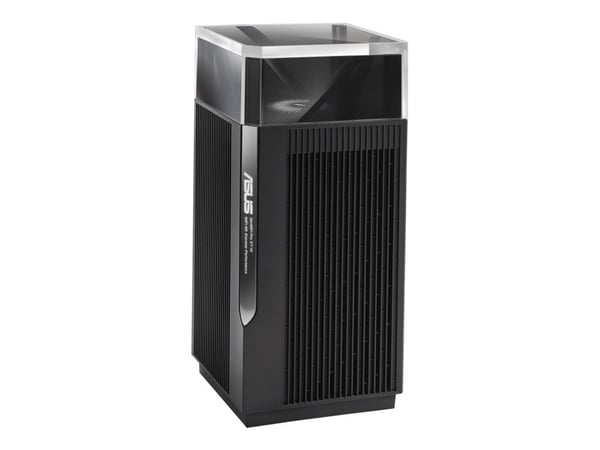ASUS ZenWiFi Pro ET12 - 2-Pack - Wi-Fi-system (2 rutere) - op til 6000 sq.ft - mesh - GigE, 2,5 GigE - Wi-Fi 6E - Multi-Band