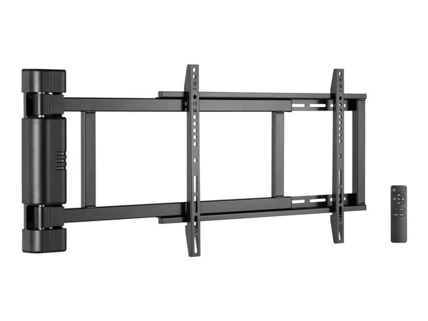 Multibrackets M Motorized Swing Mount X-Large (RF) - Monteringssett (svingarm) - for LCD-TV - metall - svart - skjermstørrelse: 43"-75" - veggmonte...