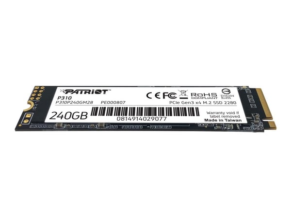 Patriot Memory P310, 240 GB, M.2, 1700 MB/s
