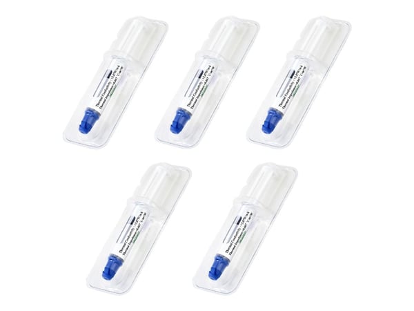 Startech Thermal Paste, High Performance Thermal Paste, Pack of 5 Re-sealable Syringes (1.5g / each), Metal Oxide Heat Sink Compound, CPU Thermal P...