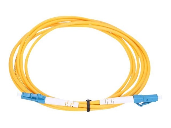 Extralink - Patchkabel - LC/UPC enkelttilstand (han) til LC/UPC enkelttilstand (han) - 0,5 m. - 3 mm - fiberoptik - simplex - G.652D