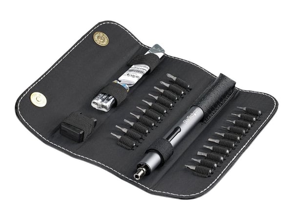 Startech - Elektrisk presisjonsskrutrekker - trådløs 4 mm - 0.35 N·m - 2 batterier