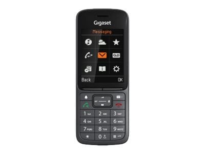 Gigaset SL800H PRO, Analoginen/DECT-puhelin, Johdoton puhelin, Kaiutinpuhelin, 500 entries, Soittajan tunnistus, Antrasiitti