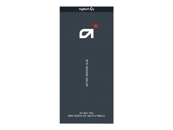 ASTRO Gaming A10 Gen 2 - Hodesett - full størrelse - kablet - 3,5 mm jakk - hvit