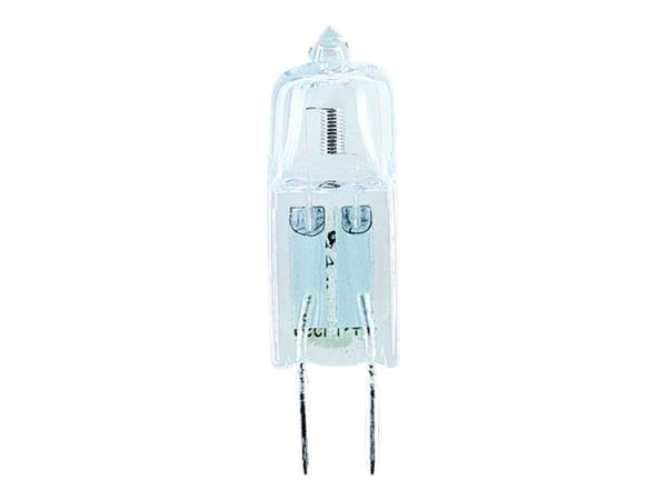 OSRAM HALOSTAR - Halogenlyspære - form: T12 - G4 / GY6.35 - 50 W - klasse G - varmt hvitt lys - 2950 K OSRAM HALOSTAR - Halogenlyspære - form: T12 - G4 / GY6.35 - 50 W - klasse G - varmt hvitt lys - 2950 K