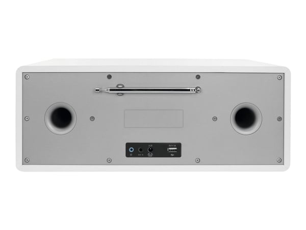 TechniSat DigitRadio 451 CD IR - Lydsystem - 2 x 15 watt - hvit
