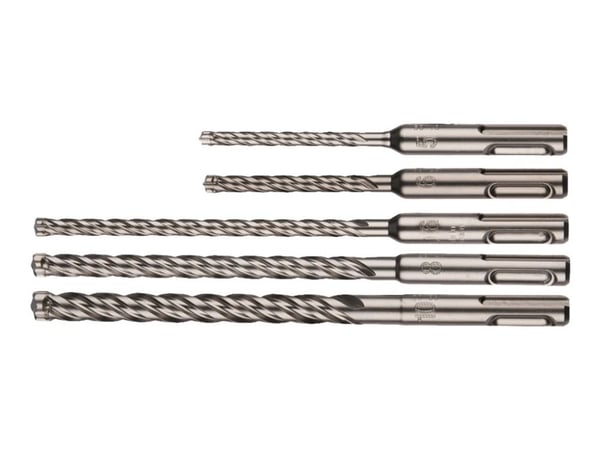 Makita Nemesis II - Boresett - hammerbits - 5 deler - 5 mm, 6 mm, 8 mm, 10 mm - SDS-pluss - lengde: 115 - 165 mm
