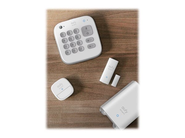 Eufy 5-Piece Home Alarm Kit - Hjemmesikkerhetssystem - trådløs - hvit