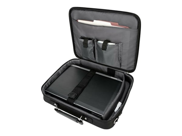 Computertaske Targus Notepac Clamshell, nylon, sort, 16"