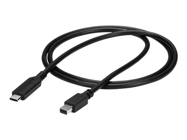 StarTech.com 1m / 3.3ft USB-C - Mini DisplayPort kaapeli - 4K 60Hz - Musta - USB 3.1 Type C - mDP adapteri (CDP2MDPMM1MB) - DisplayPort kabel - 24 ...