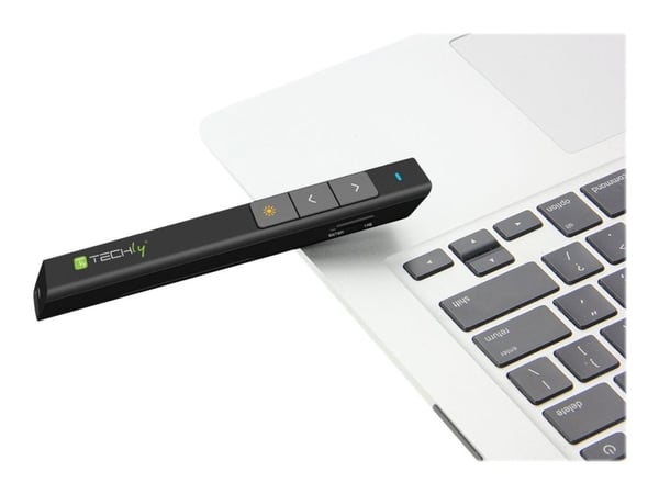 TECHly - Presentasjonsfjernstyring - RF - svart