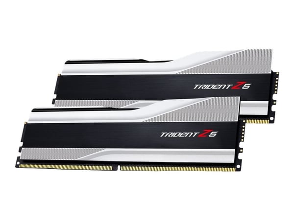 G.Skill Trident Z5 - DDR5 - sett - 32 GB: 2 x 16 GB - DIMM 288-pin - 5600 MHz / PC5-44800 - CL36 - 1.2 V - ikke-bufret - ikke-ECC - metallic sølv