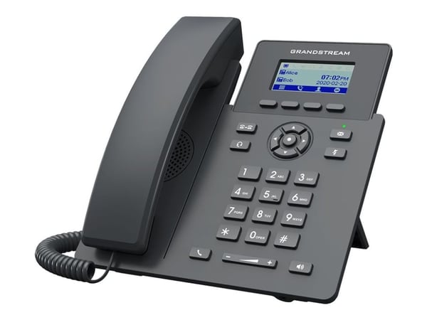 Grandstream GRP Series GRP2601P - VoIP-telefon - 5-veis anropskapasitet - SIP, RTCP, RTP, RTCP-XR, SRTP - 2 linjer
