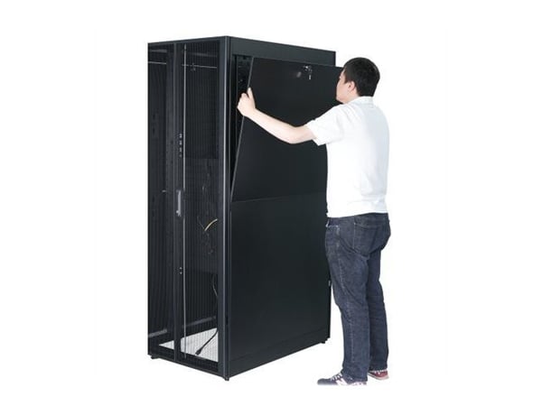 APC Easy Rack - Rack skap - svart - 42U - 19" - for P/N: EPDU2116MBO, EPDU2116SMBO, EPDU2132MBO, EPDU2132SMBO, EPDU2232MBO