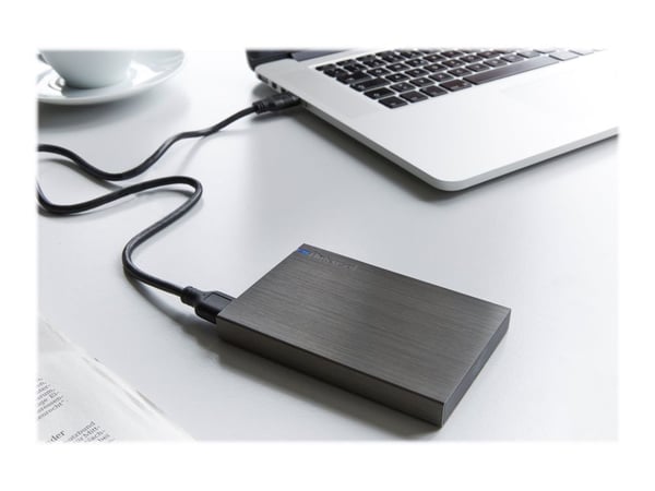Intenso Memory Board - Harddisk - 2 TB - ekstern (bærbar) - 2.5" - USB 3.0 - 5400 rpm - buffer: 8 MB - antrasitt