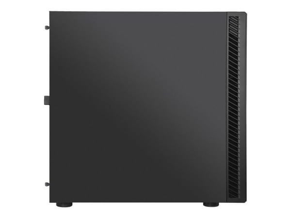 SilverStone Seta Q1 - Mid tower - SSI EEB - ingen strømforsyning (ATX / PS/2) - svart - USB/lyd