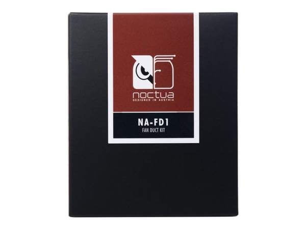 Noctua NA-FD1 - Fan duct kit - svart - for Noctua NH-L9a, NH-L9i; chromax NH-L9i