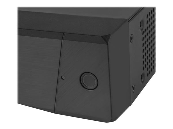 SilverStone MILO ML10 - USFF - mini-ITX - ingen strømforsyning - svart - USB/lyd