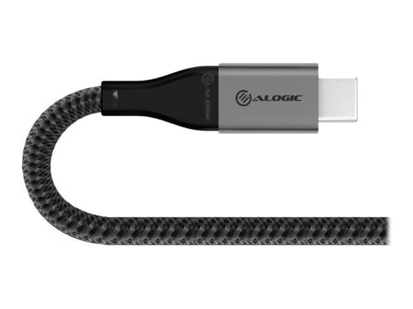 Alogic Super Ultra - USB-kaapeli - USB-C (han) til USB (han) - USB 2.0 - 3 A - 1,5 m - harmaa - avaruusharmaa