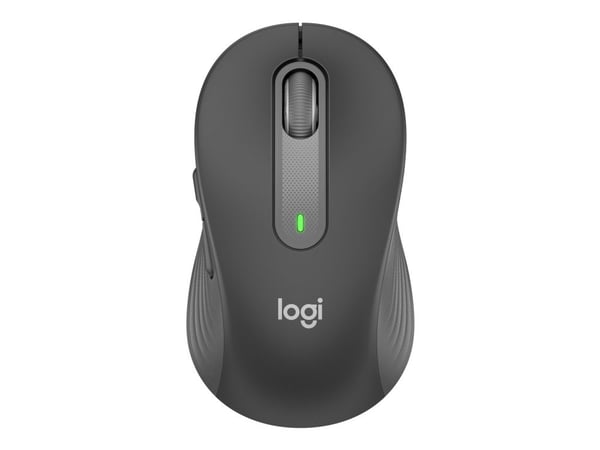 Logitech Signature M650 L for Business - Mus - høyrehendt - 5 knapper - trådløs - 2.4 GHz, Bluetooth - Logitech Logi Bolt USB-mottaker - grafitt
