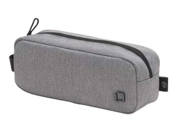 DICOTA Eco Motion - Eske for mobiltilbehør - resirkulert PET-polyester - lysegrå