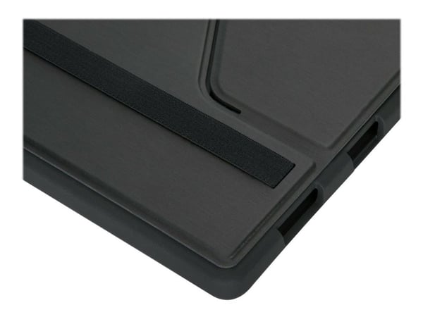 Targus Click-In - Vikbart fodral för surfplatta - termoplastisk polyuretan (TPU) - svart - 10.5" - för Samsung Galaxy Tab A8