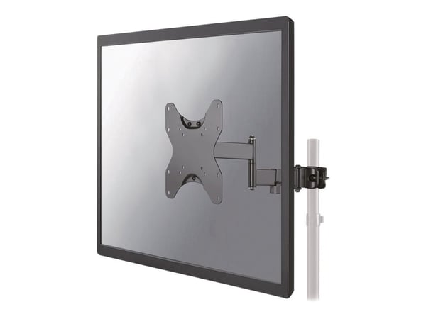 Neomounts FL40-450BL12 - Monteringssett (stangmontering) - full bevegelse - for TV - svart - skjermstørrelse: 23"-42"