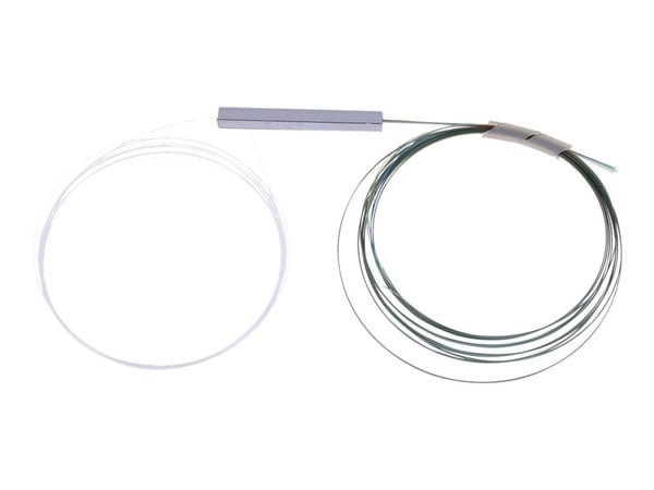 Extralink 1:4 PLC SPLITTER WITHOUT CONNECTOR 250UM STEEL BOX, Kaapelin jakaja, Hopea, Polyvinyylikloridi (PVC)