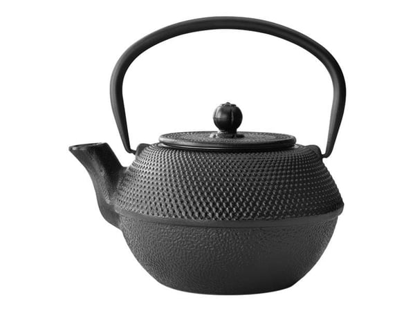 Bredemijer Theepot Jang, enkelt tekande 1200 ml sort støbejern