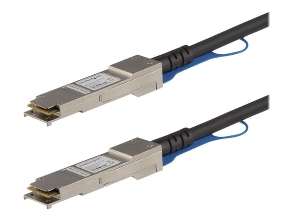 StarTech.com HPE JG326A Kompatibel 1 m 40G QSFP+ til QSFP+ Direct Attach Cable Twinax, 40 GbE QSFP+ Copper DAC 40 Gbps Low Power Active Transceiver...