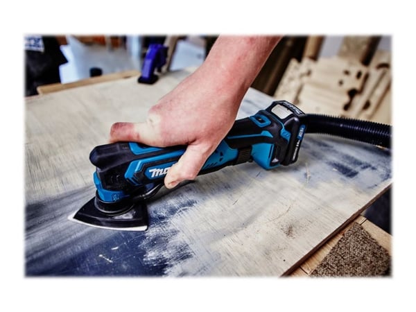 Makita TM30D - Multiverktøy med tilbehør - trådløs - 93 x 93 x 93 mm - 2 batterier - 12 V