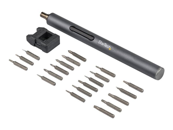 Startech - Elektrisk presisjonsskrutrekker - trådløs 4 mm - 0.35 N·m - 2 batterier