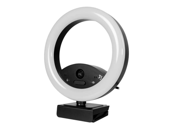 Arozzi Occhio RL - Nettkamera - farge - 2 MP - 1920 x 1080 - 1080p - lyd - USB 2.0 - MJPEG, H.264, H.265, YUV