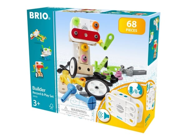 BRIO 34592 Builder opptaker og avspiller-sett