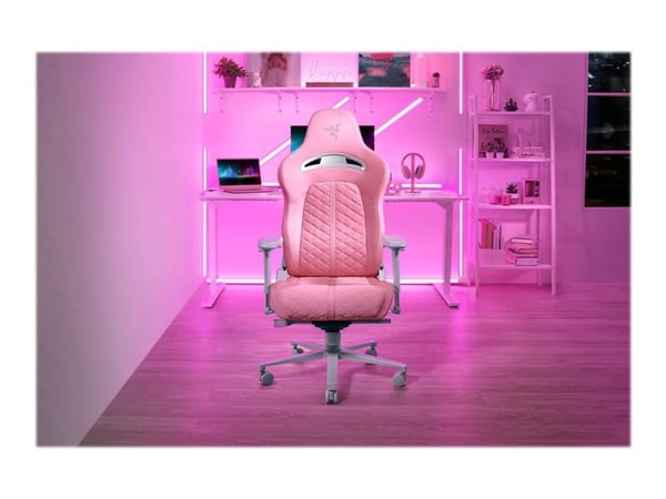 Razer Enki - Stol - armlener - T-formet - tipping - roterende - støpt polyuretanskum med høy tetthet, elastomerisk polyuretan (EPU), stålramme, alu...
