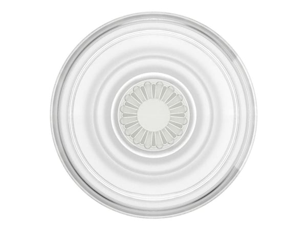 PopSockets PopGrip - Fingergrep/stativ for mobiltelefon - gjennomsiktig